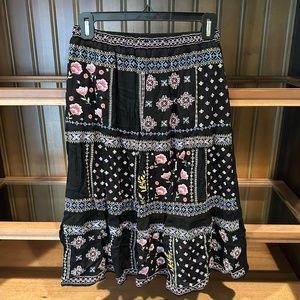 Savanna Jane Embroidered Midi Skirt